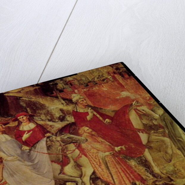 The History of Pope Alexander III: The Entrance of the Pope and Emperor Frederick Barbarossa into Rome, 1407 by Aretino Luca Spinello or Spinelli