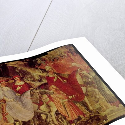 The History of Pope Alexander III: The Entrance of the Pope and Emperor Frederick Barbarossa into Rome, 1407 by Aretino Luca Spinello or Spinelli