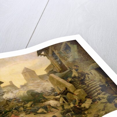 Combat at Cholet, or The Suicide of General Moulin in 1794, 1900 by Jules Benoit-Levy