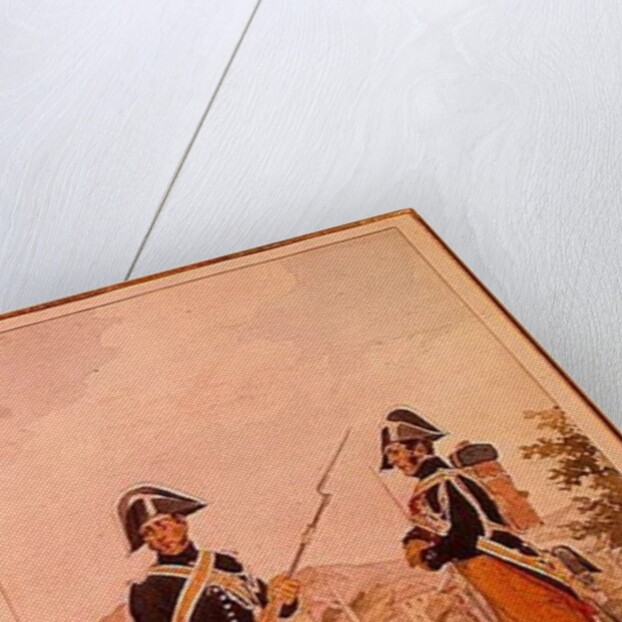 Police Officers of the Garde des Consuls in Uniform by Karl Loeillot-Hartwig