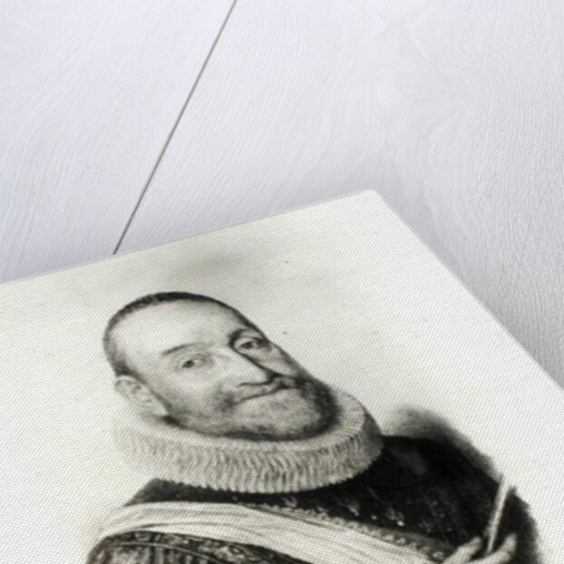 Portrait of Theodore Agrippa d'Aubigne by J. Hebert