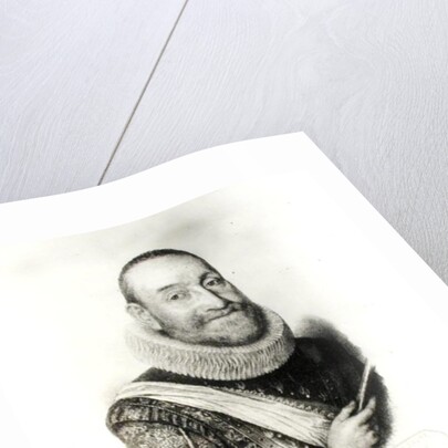 Portrait of Theodore Agrippa d'Aubigne by J. Hebert