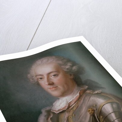 Portrait of Louis XV King of France by Gustav Lundberg