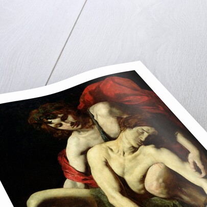 The Death of Hyacinthus by Italian School