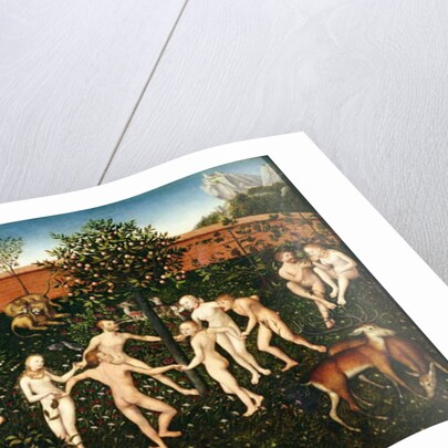The Golden Age, 1530 by Lucas the Elder Cranach
