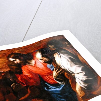 Christ Healing the Blind Man of Jericho by Italian School