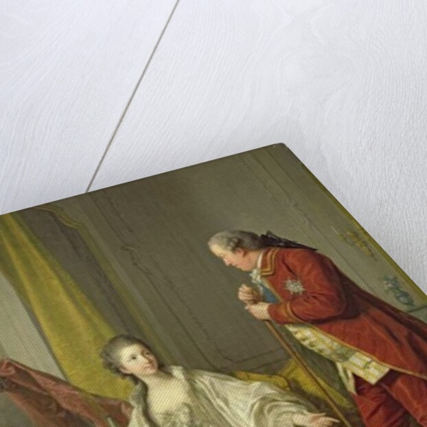 Portrait of the Marquis de Marigny and his Wife, Marie-Francoise Constance Julie Filleul, 1769 by Louis Michel van Loo