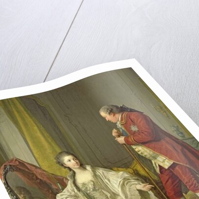 Portrait of the Marquis de Marigny and his Wife, Marie-Francoise Constance Julie Filleul, 1769 by Louis Michel van Loo