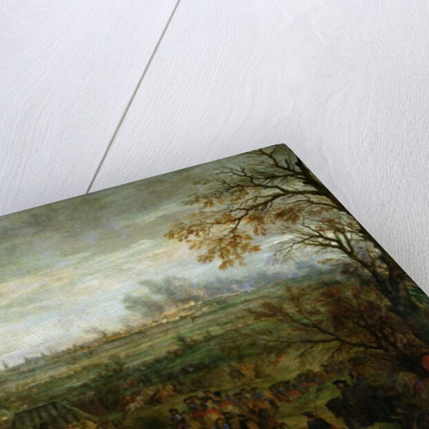 The Taking of Cambrai in 1677 by Louis XIV, late 17th century by Adam Frans van der Meulen