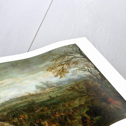 The Taking of Cambrai in 1677 by Louis XIV, late 17th century by Adam Frans van der Meulen