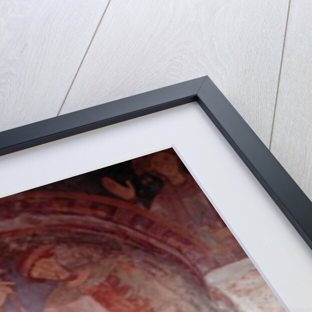 The Martyrdom of St. Lawrence in the presence of the prefect Dacien, early 12th century by Romanesque