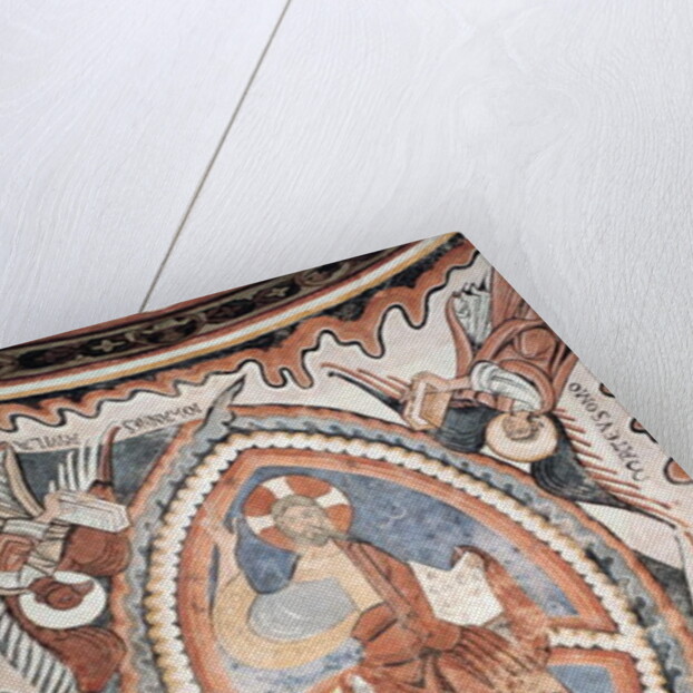 Christ in Glory in the Tetramorph, late 12th century by Romanesque