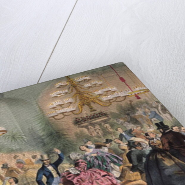 Ball in the Jardin d'Hiver, 33 Champs-Elysees, Paris, c.1865 by French School