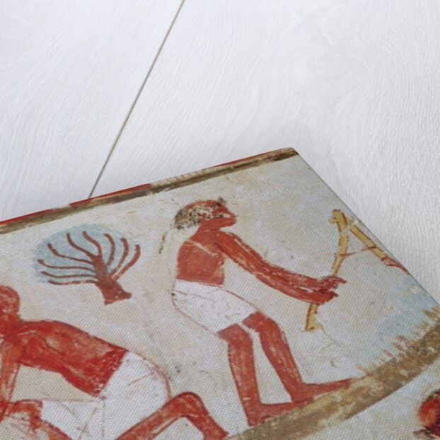 Labourer and Lumberjack at Work by Egyptian 18th Dynasty