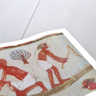 Labourer and Lumberjack at Work by Egyptian 18th Dynasty