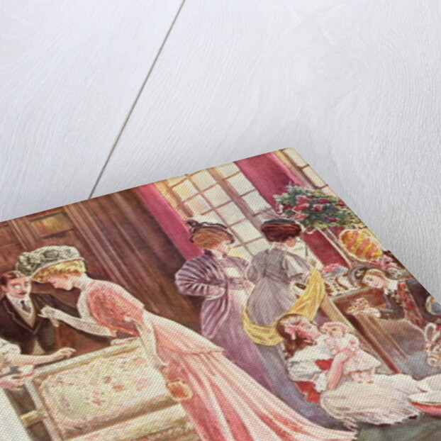 Easter Eggs in Town, 1908 by Charles Henry Tenre