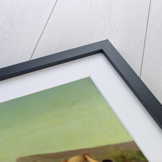 The Excavations at Pompeii, 1865 by Edouard Alexandre Sain