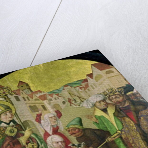 St. Stanislas watching the punishment of unfaithful wives as commanded by King Boleslas II by Polish School