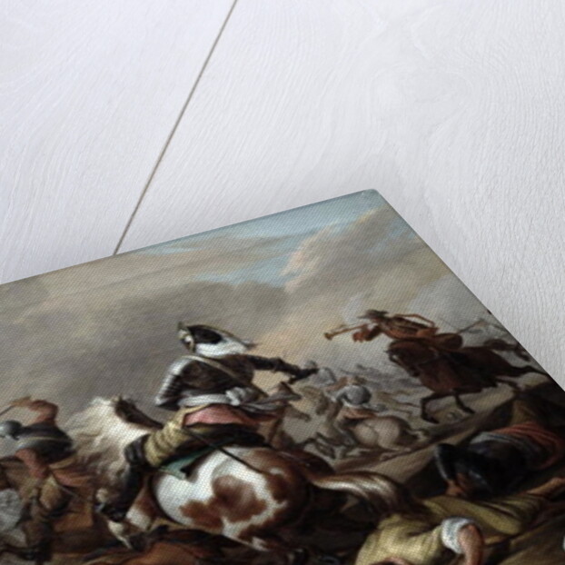 The Clash of the Cavalry, 1770 by Dirk Langendyk