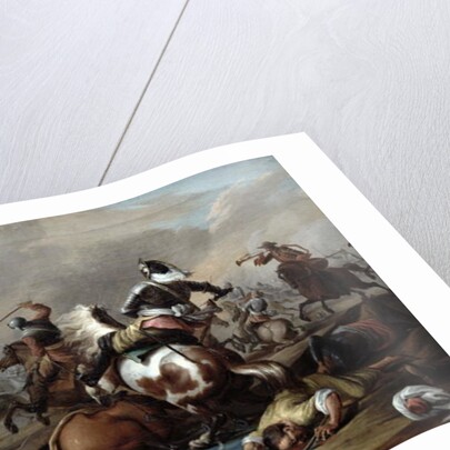 The Clash of the Cavalry, 1770 by Dirk Langendyk