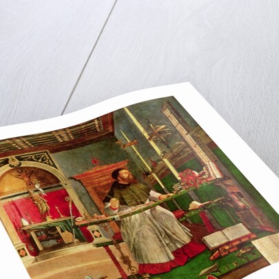 Vision of St. Augustine, 1502-08 by Vittore Carpaccio