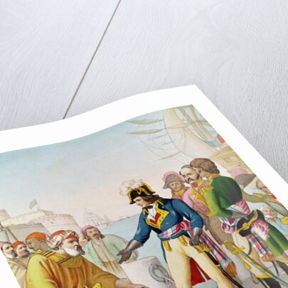 The Disembarkation of Napoleon at Alexandria in 1798 by French School