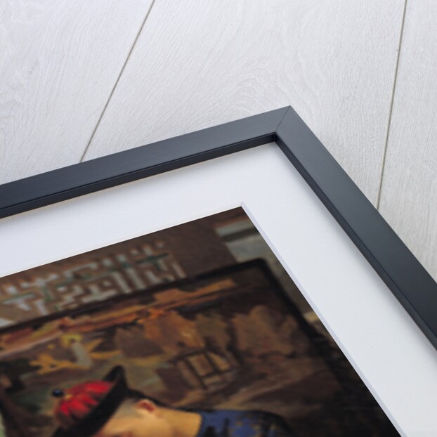 The Young Chinese Scribe by Theodore Delamarre