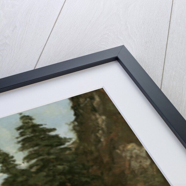 Landscape near Ornans, c.1858 by Gustave Courbet