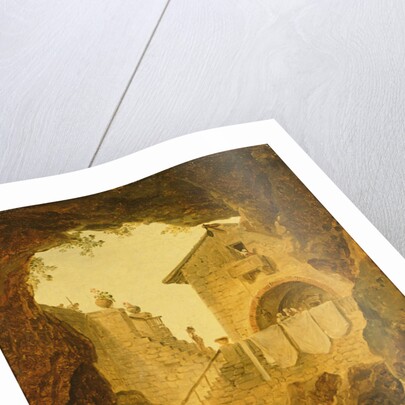 The Fountain under the Grotto by Hubert Robert