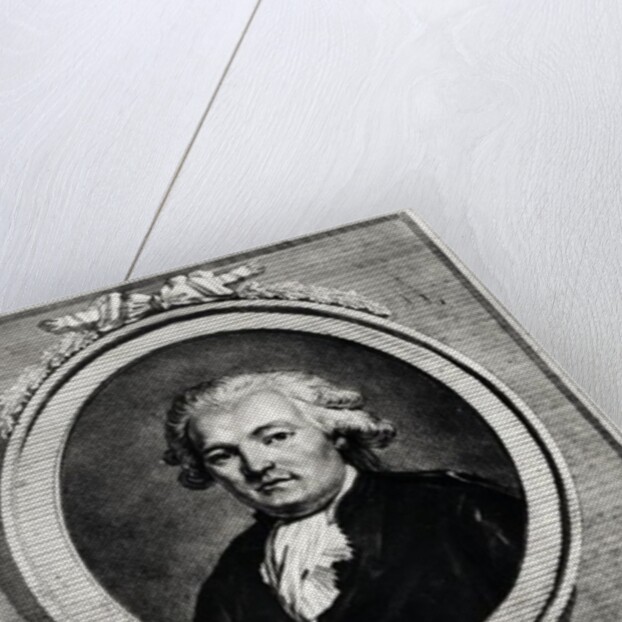 Portrait of Jean-Anthelme Brillat-Savarin by Louis Jean (after) Allais