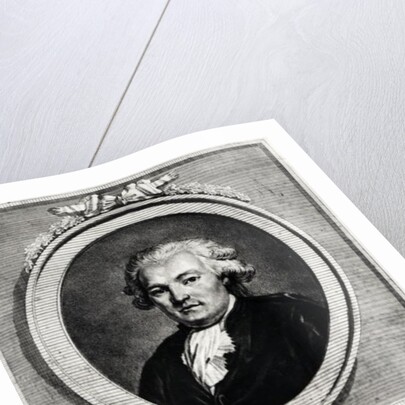 Portrait of Jean-Anthelme Brillat-Savarin by Louis Jean (after) Allais