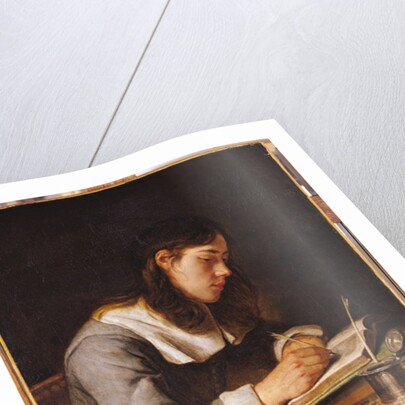 Young Man Writing by Joos van (follower of) Craesbeeck