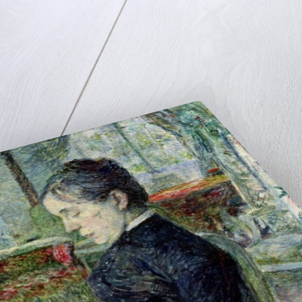 Adele Tapie de Celeyran Countess of Toulouse-Lautrec-Monfa in the Salon of Chateau de Malrome, 1887 by Henri de Toulouse-Lautrec