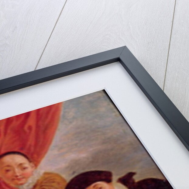 Actors of the Italian Comedy, 18th century by Jean Antoine Watteau