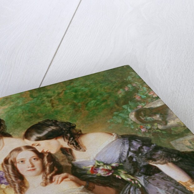 Empress Eugenie and her Ladies in Waiting by Franz Xaver Winterhalter