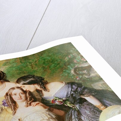 Empress Eugenie and her Ladies in Waiting by Franz Xaver Winterhalter
