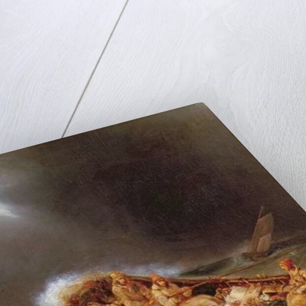 Boats from Dieppe Returning from Fishing by Louis Eugene Gabriel Isabey