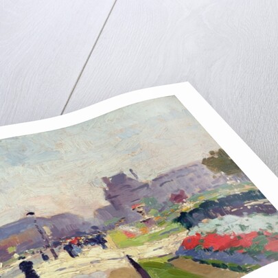 Avenue Paul Deroulede, Tuileries, Paris by Jules Ernest Renoux