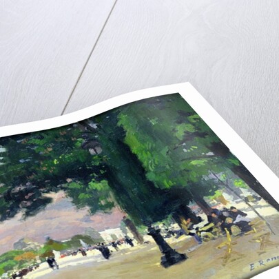 The Tuileries by Jules Ernest Renoux