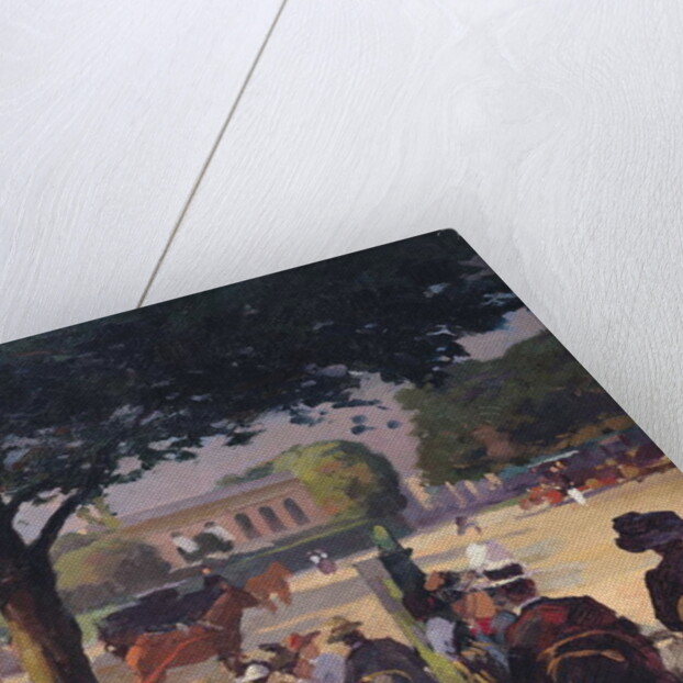 The Palais Rose, Paris by Jules Ernest Renoux