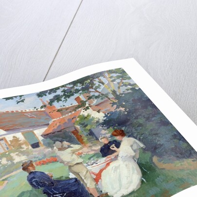 Teatime by Jules Ernest Renoux