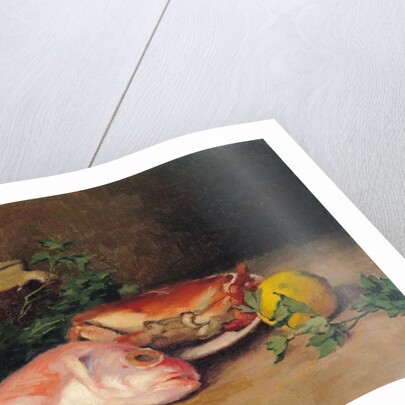 Crab and Red Mullet by Jules Ernest Renoux