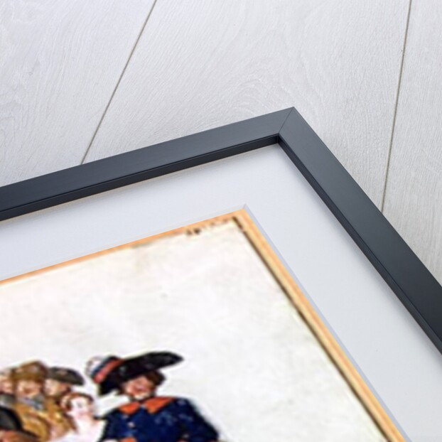 Motion in the Garden of the Palais-Royal, July 1789 by Lesueur Brothers