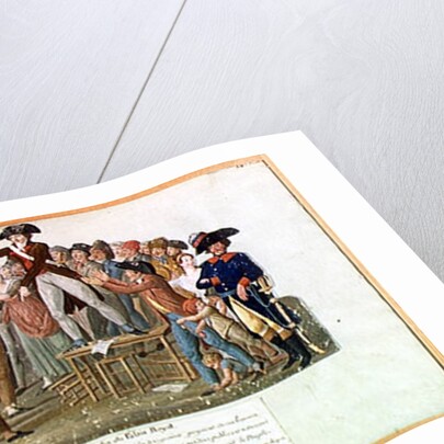 Motion in the Garden of the Palais-Royal, July 1789 by Lesueur Brothers