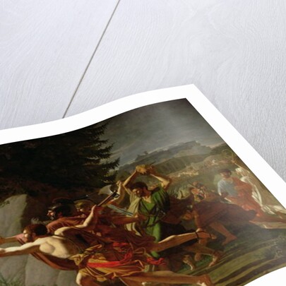 Death of Gaius Gracchus 1792-97 by Francois Jean-Baptiste Topino-Lebrun