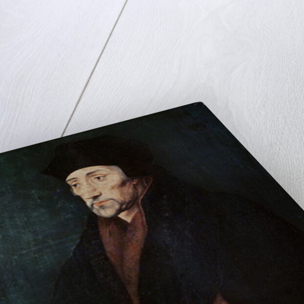 Portrait of Desiderius Erasmus of Rotterdam by Hans Holbein the Younger