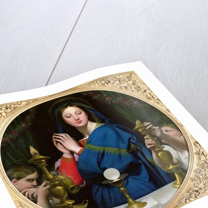 The Virgin of the Host, 1854 by Jean Auguste Dominique Ingres