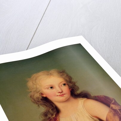 Portrait of Marie-Therese Charlotte of France Duchess of Angouleme, 1786 by Adolf Ulrich Wertmuller