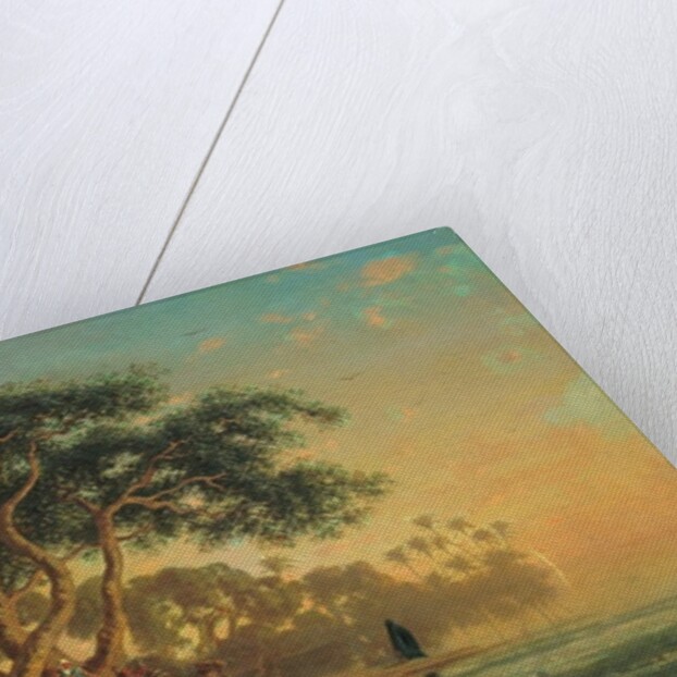 Arab Oasis, 1853 by Narcisse Berchere