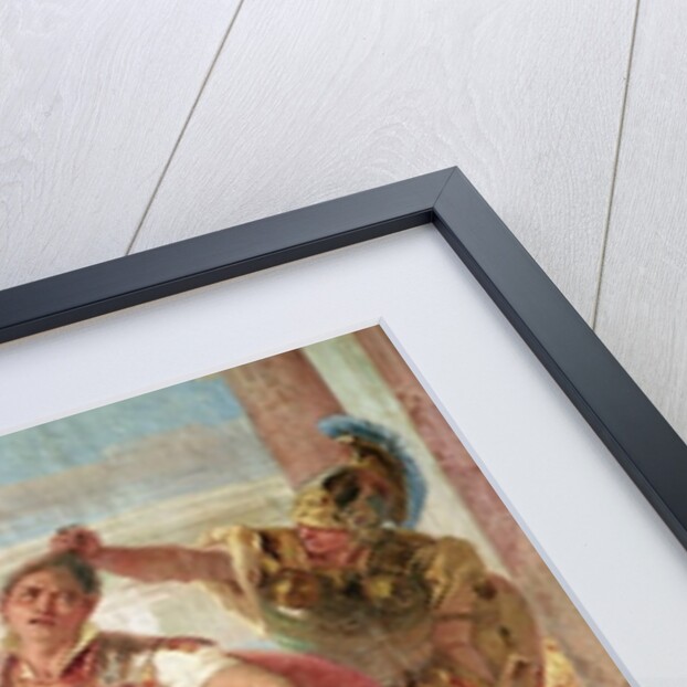 Minerva Preventing Achilles from Killing Agamemnon by Giovanni Battista (1696-1770) Tiepolo